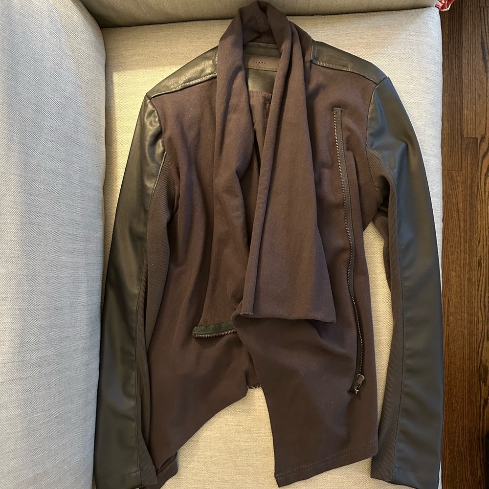 Blank NYC Leather Jacket - M